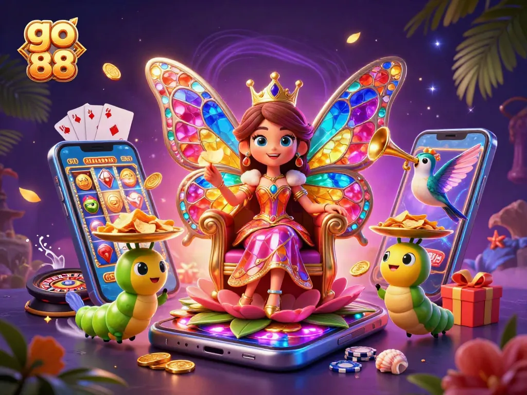 Trải nghiệm chơi game với go 88, cổng game đầy màu sắc và thú vị.