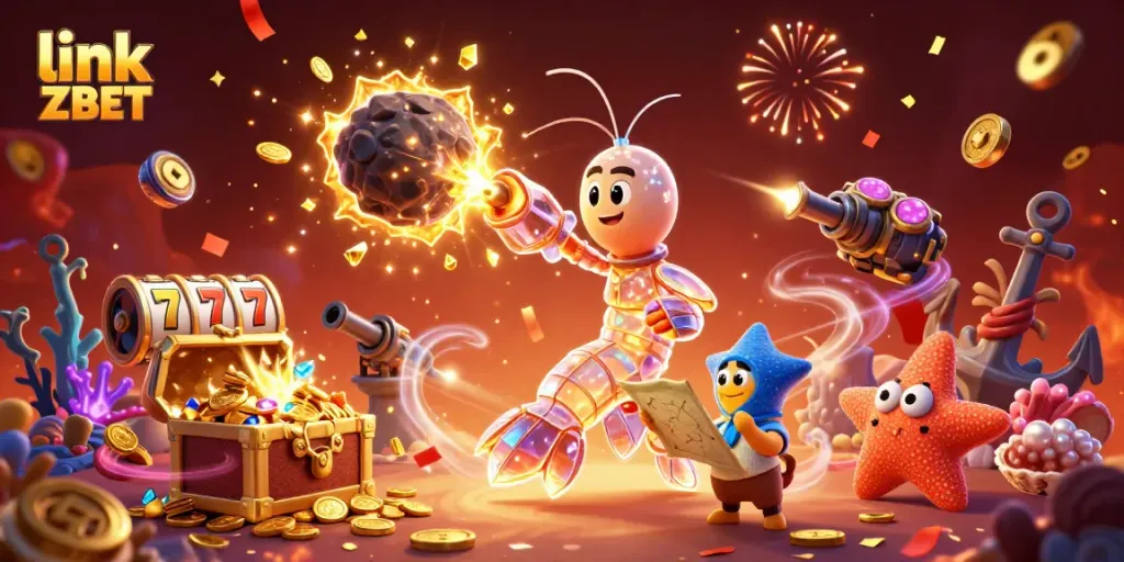 Engage with the thrill of gaming at link ZBET, featuring a dynamic casino-themed illustration.
