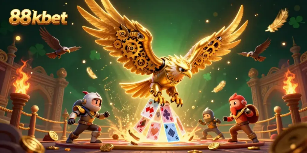 Bet and win at 88 kbet with a cybernetic eagle and dynamic casino elements
