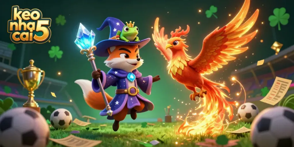 Optimize your sports betting with insights from keo nha cai 5, featuring engaging characters and dynamic game elements.