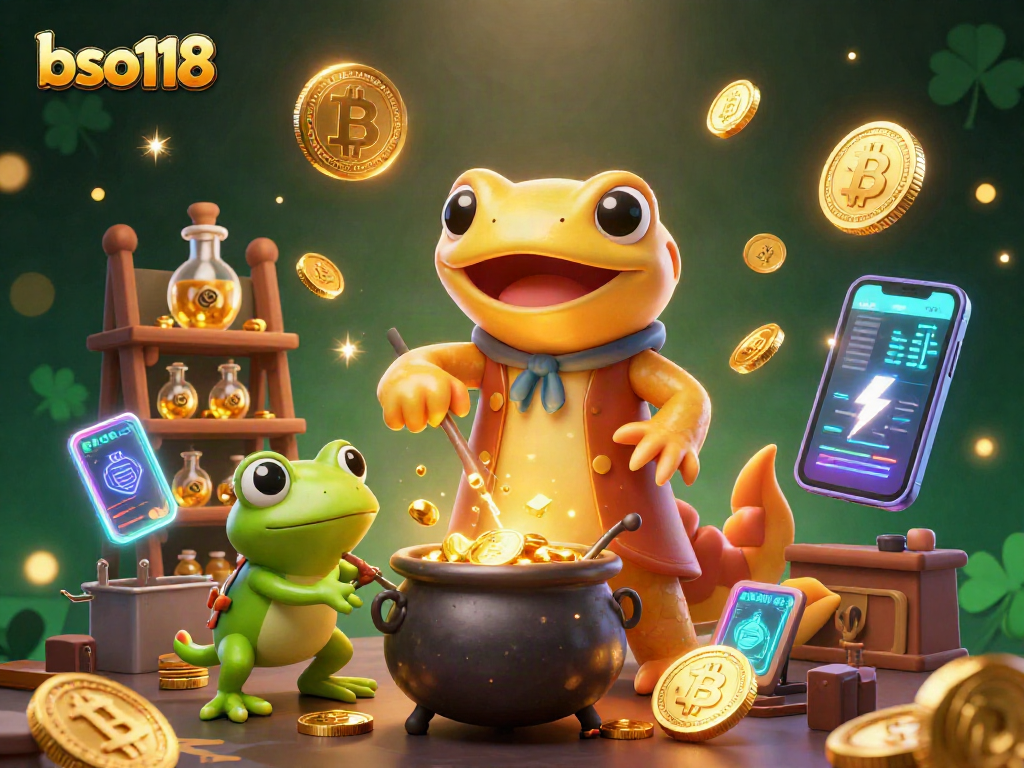 Engage in thrilling gameplay with bso118 at a fantastical 3D casino experience.