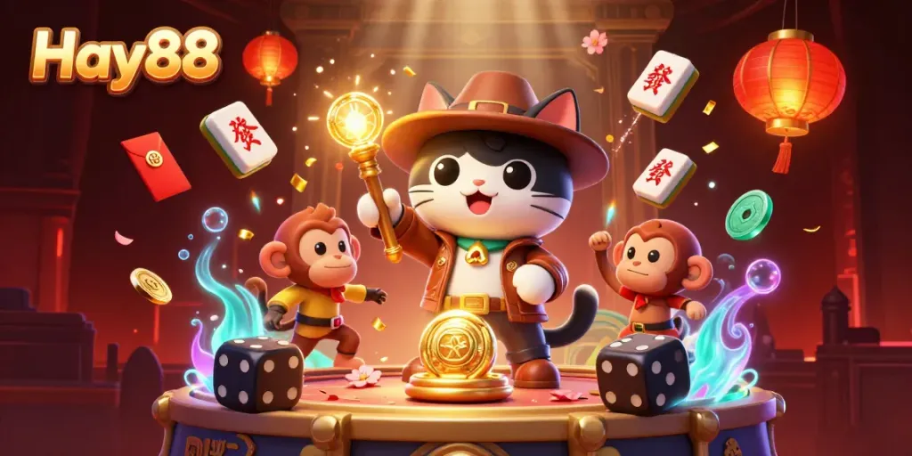 Experience thrilling adventures in Hay88's vibrant casino temple with dynamic treasures.